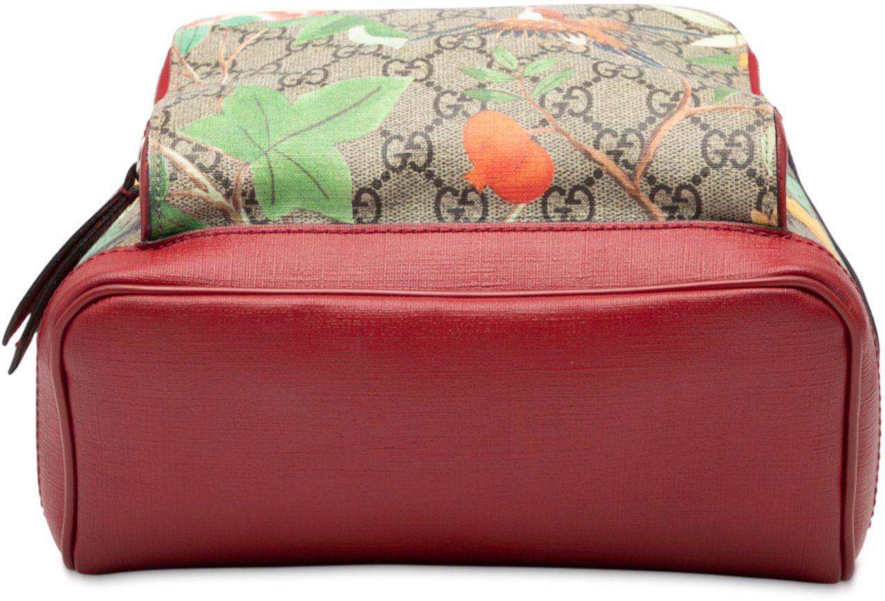 Gucci Small GG Supreme Tian Backpack Bruin