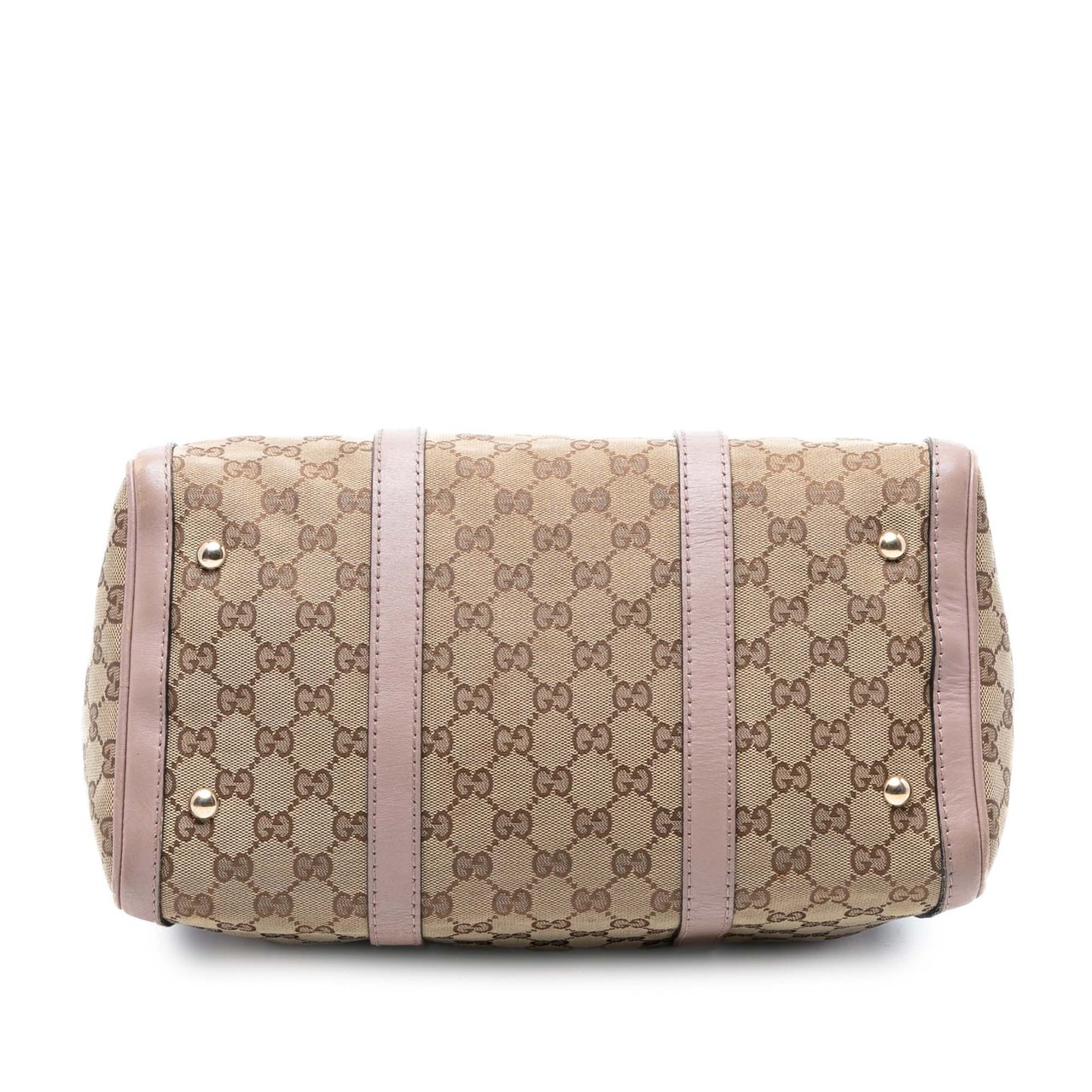 Gucci Medium GG Canvas Joy Boston Bag Bruin