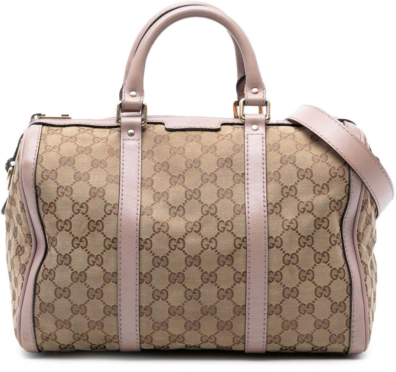 Gucci Medium GG Canvas Joy Boston Bag Bruin