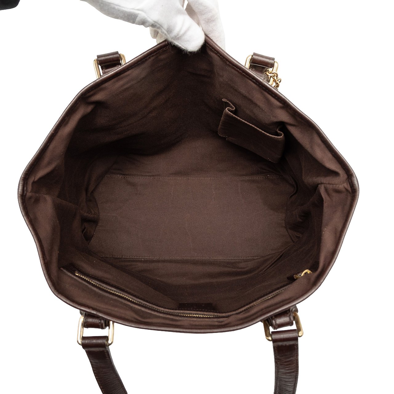 Gucci GG Canvas Jolicoeur Tote Bruin