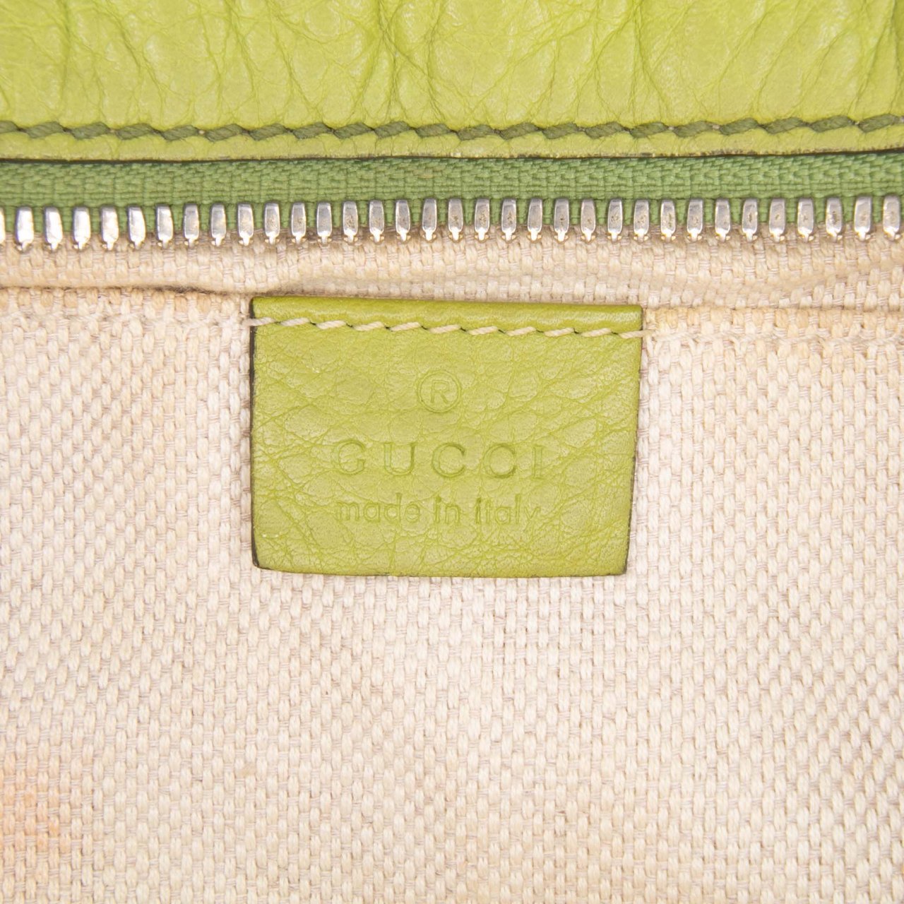 Gucci Leather Soho Disco Crossbody Groen