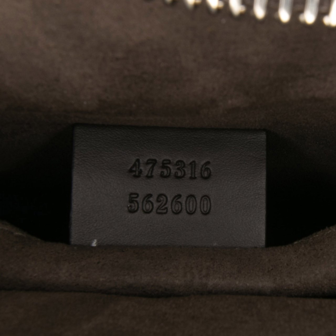 Gucci GG Supreme Web Clutch Bruin