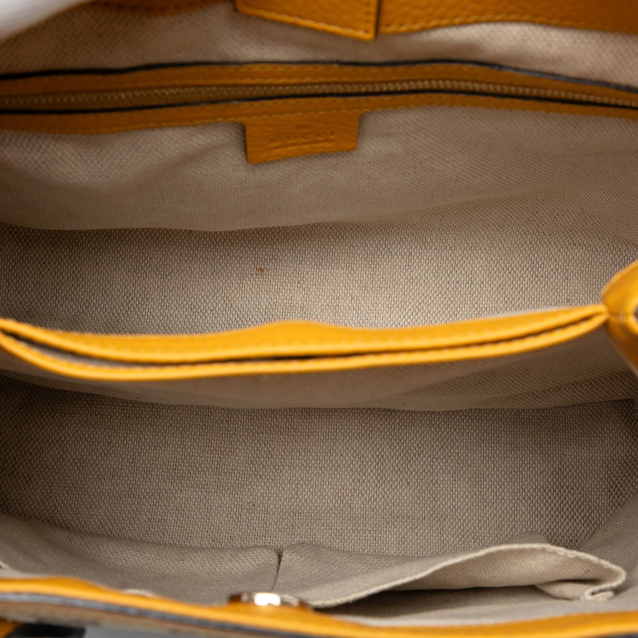 Gucci Small GG Canvas Diana Bamboo Top Handle Tote Bruin