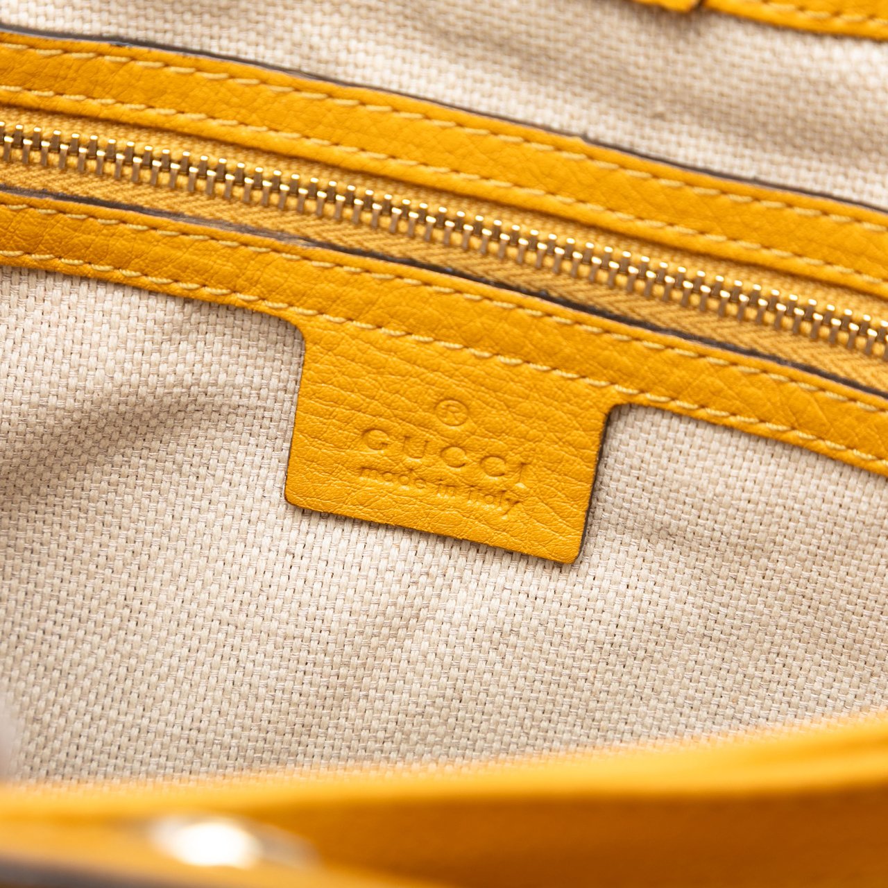 Gucci Small GG Canvas Diana Bamboo Top Handle Tote Bruin