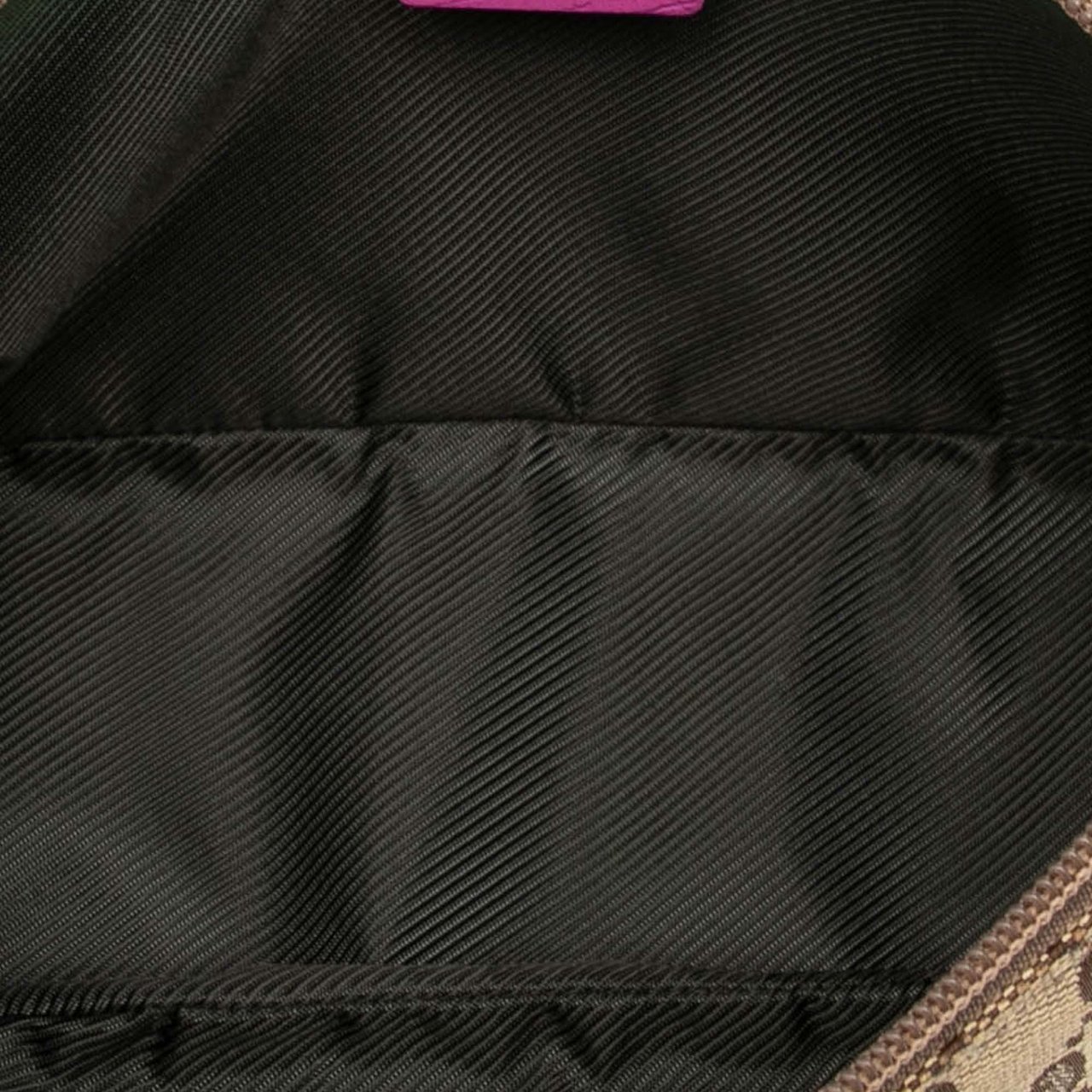 Gucci GG Canvas Web Boat Bruin