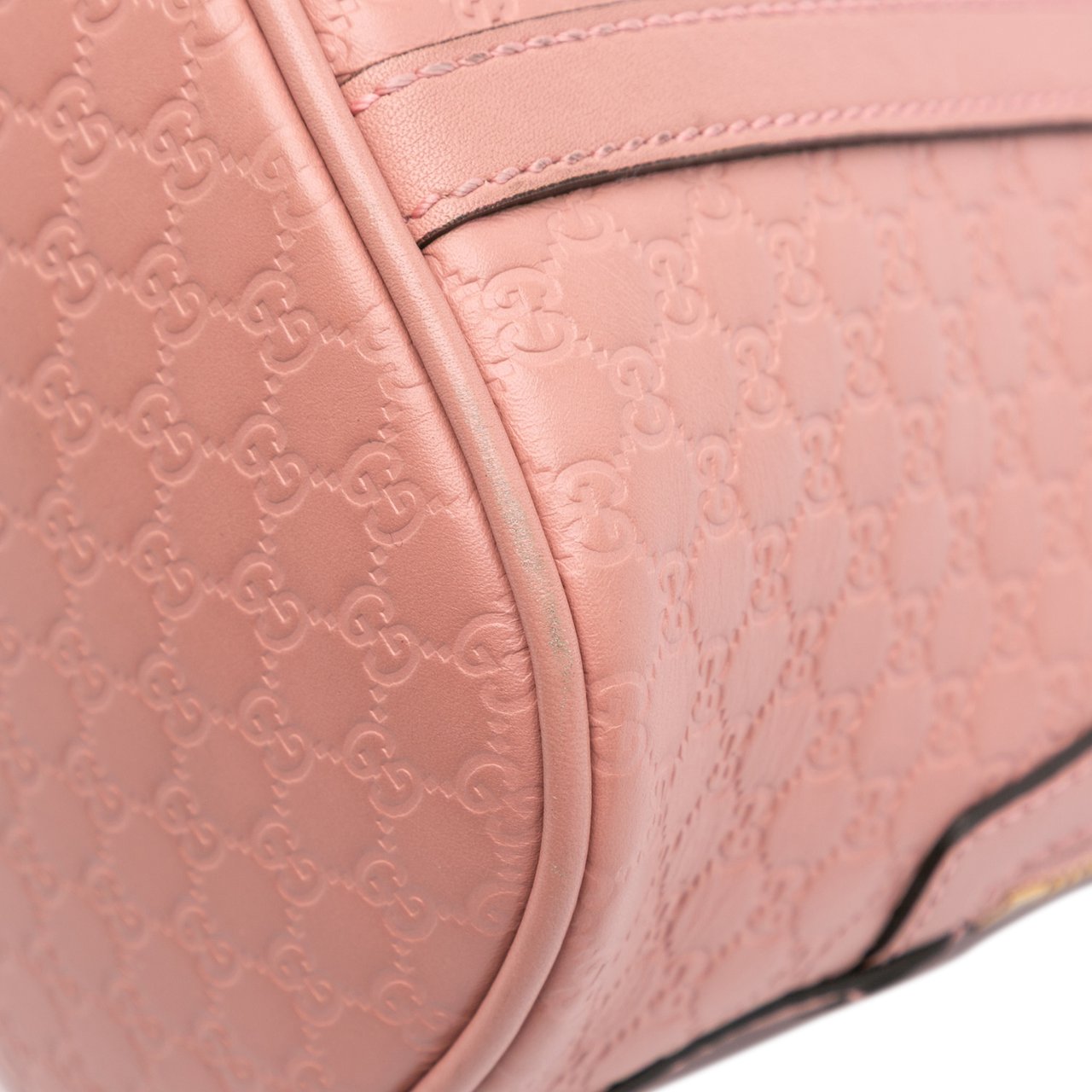Gucci Mini Microguccissima Dome Satchel Roze
