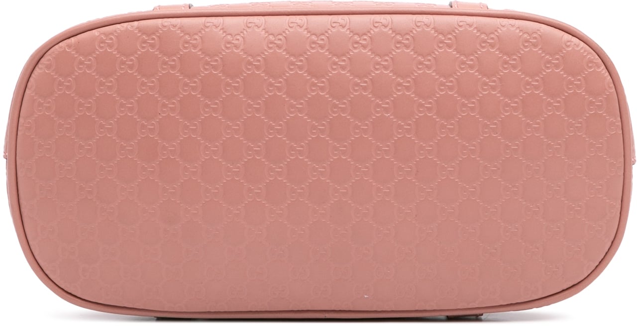 Gucci Mini Microguccissima Dome Satchel Roze