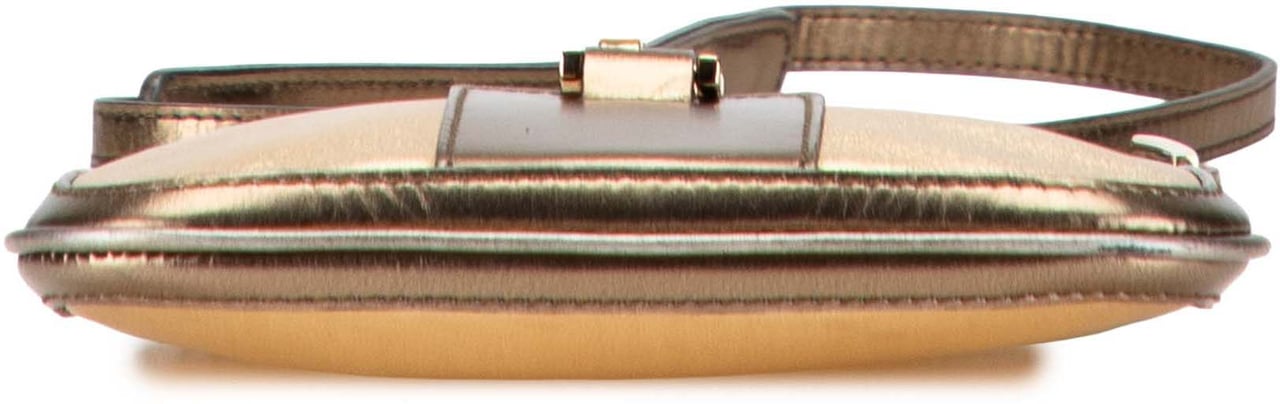 Gucci Metallic Calfskin Jackie Crossbody Goud