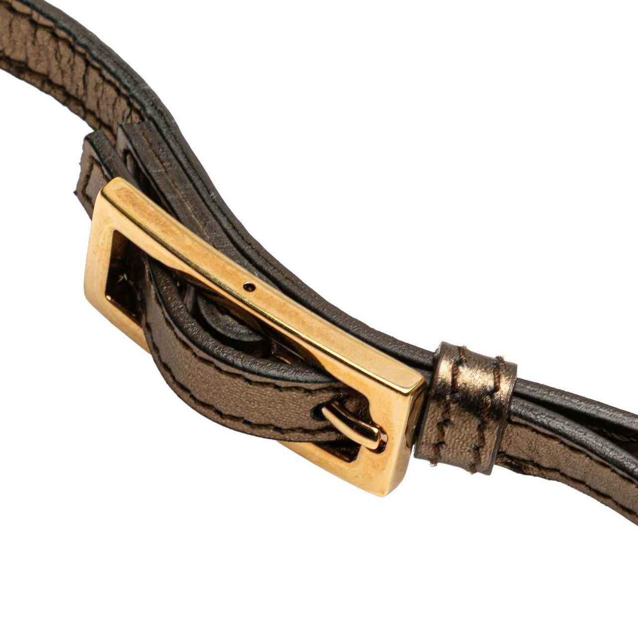 Gucci Metallic Calfskin Jackie Crossbody Goud