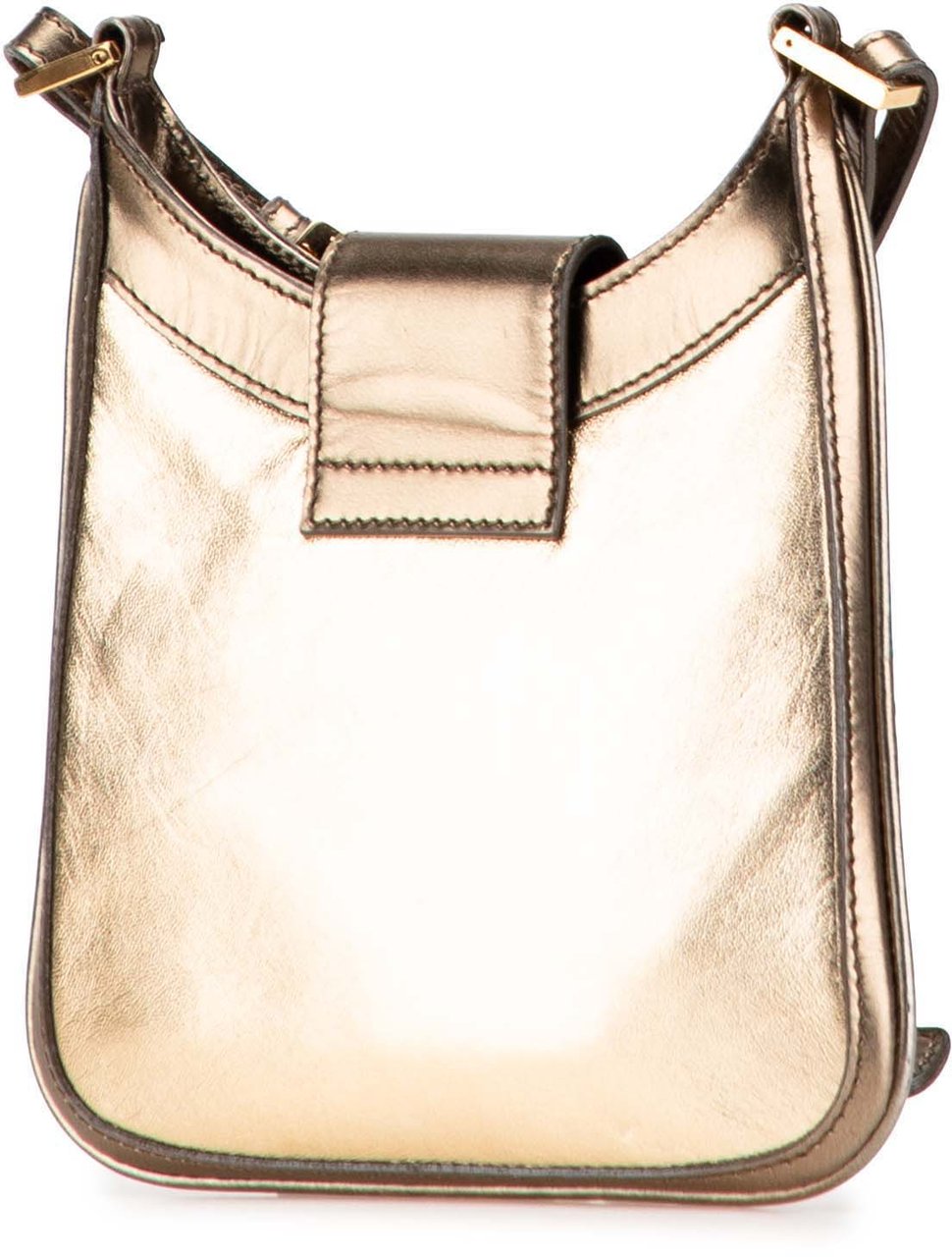 Gucci Metallic Calfskin Jackie Crossbody Goud