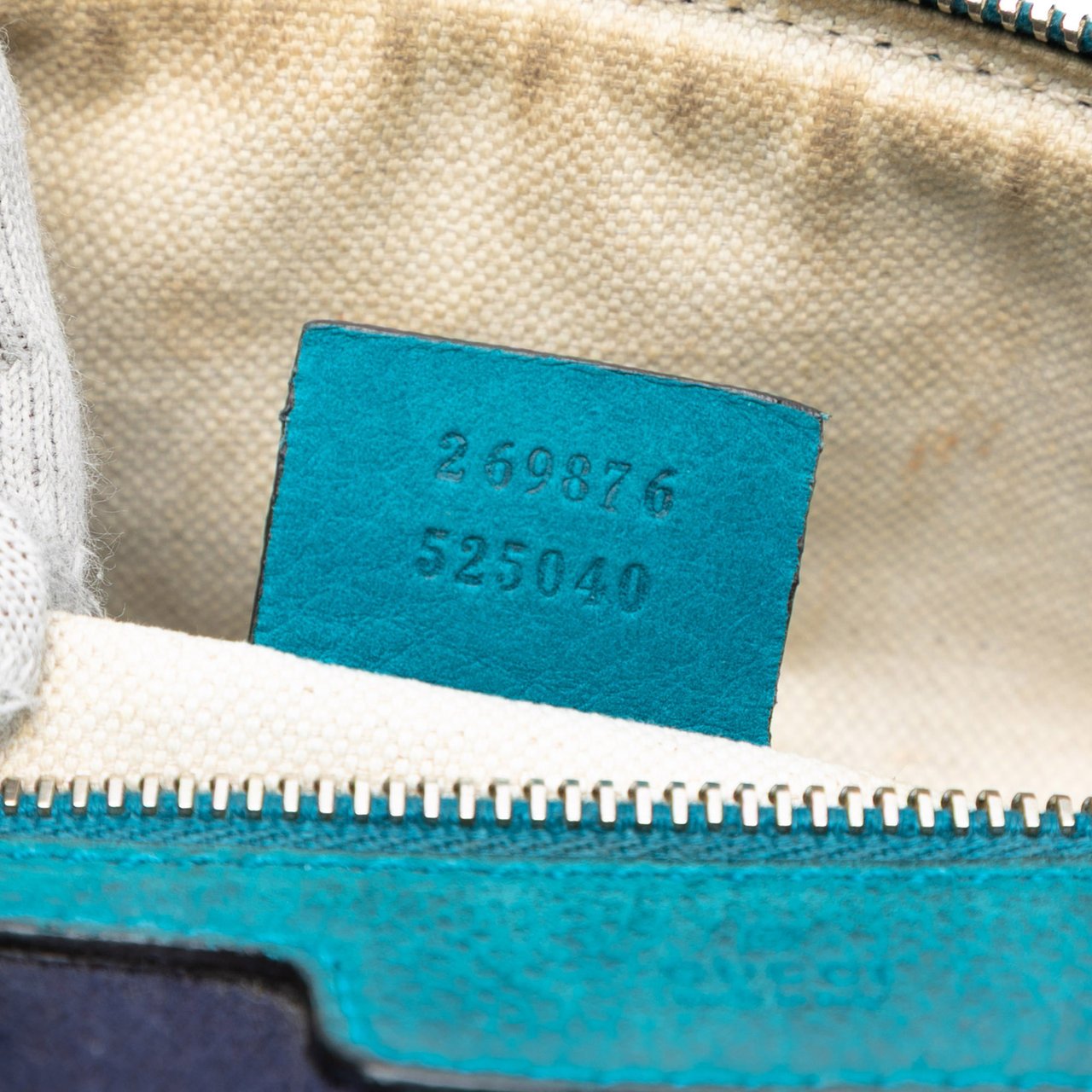 Gucci Small GG Canvas Web Joy Boston Bag Bruin