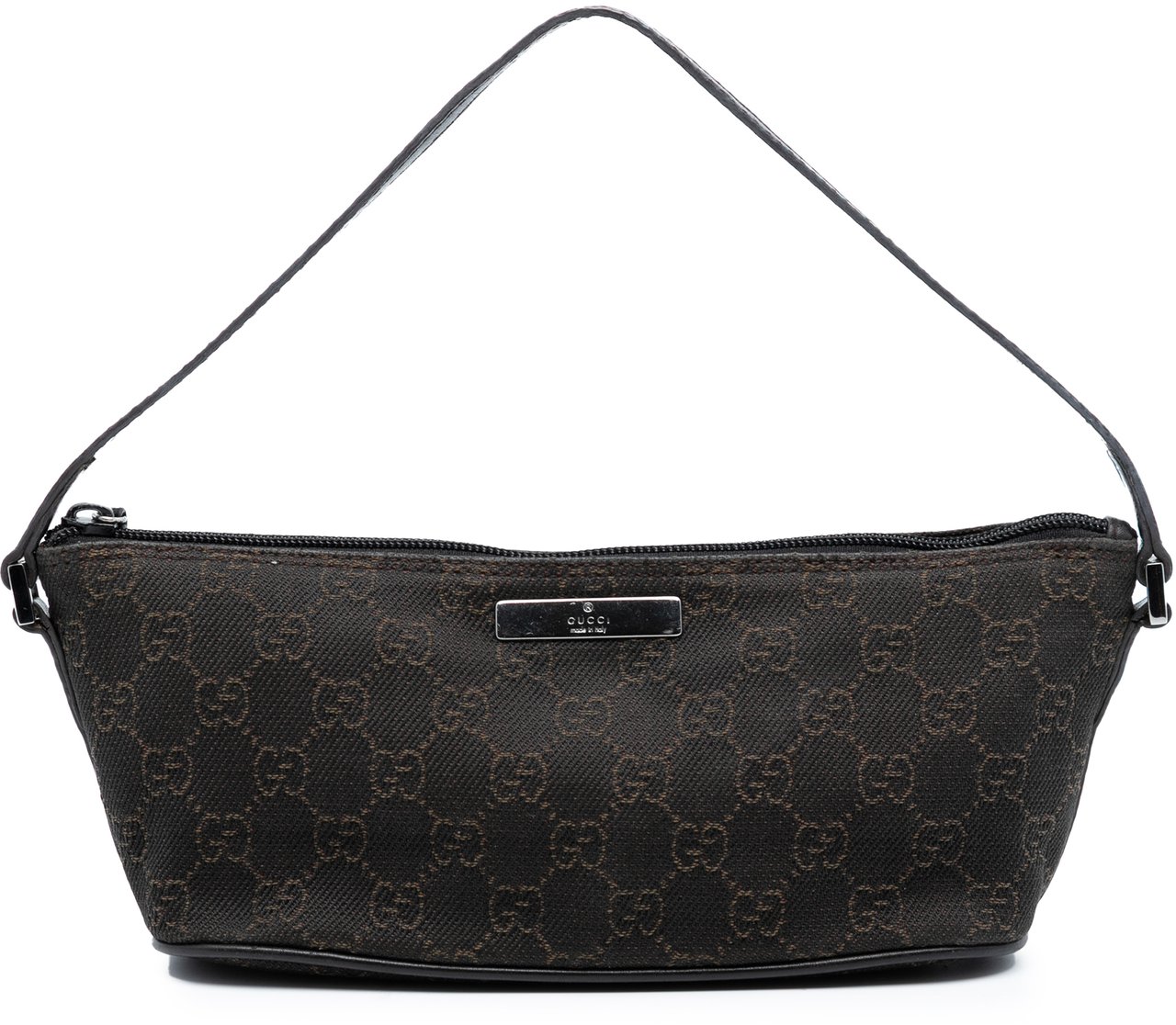 Gucci GG Denim Boat Bruin