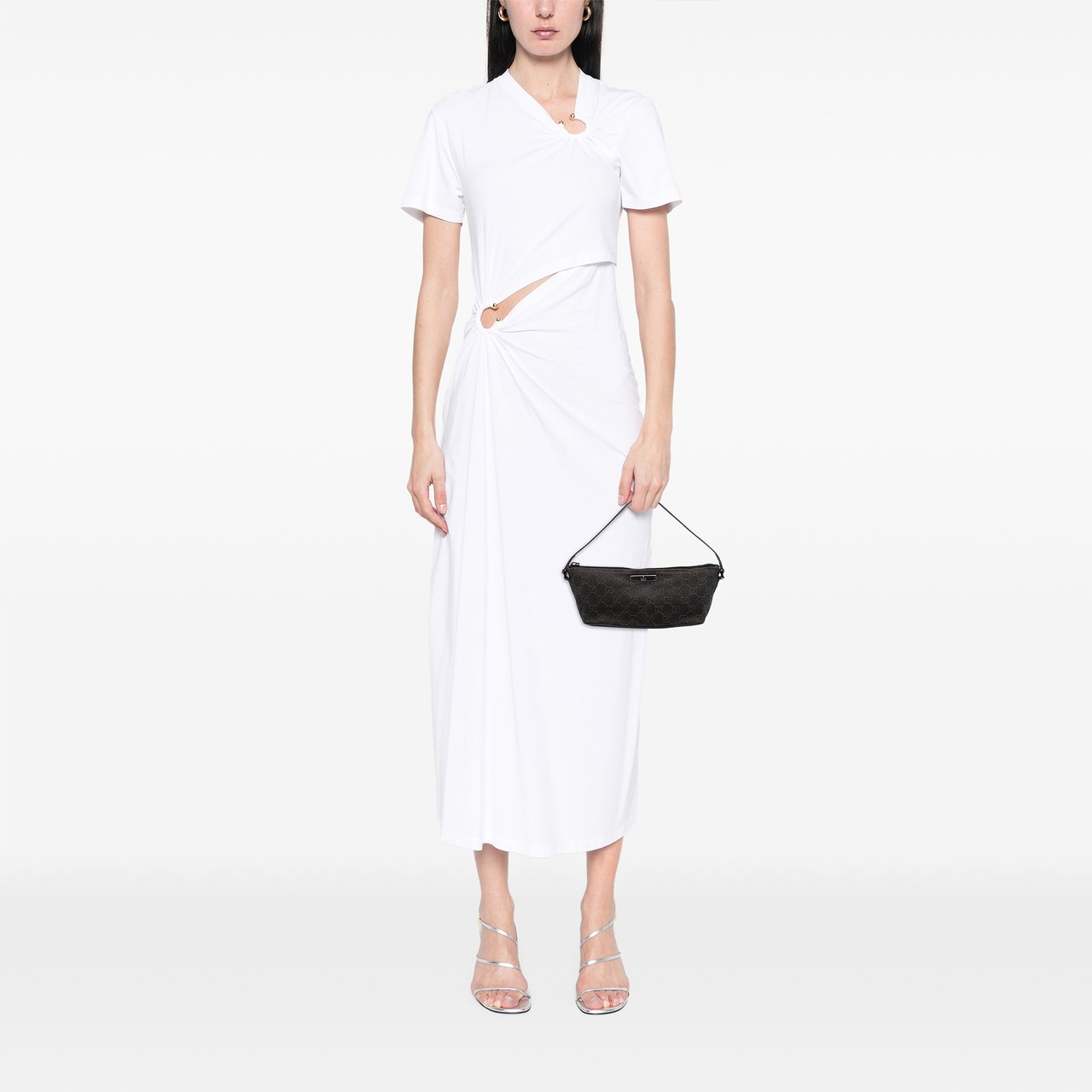 Gucci GG Denim Boat Bruin