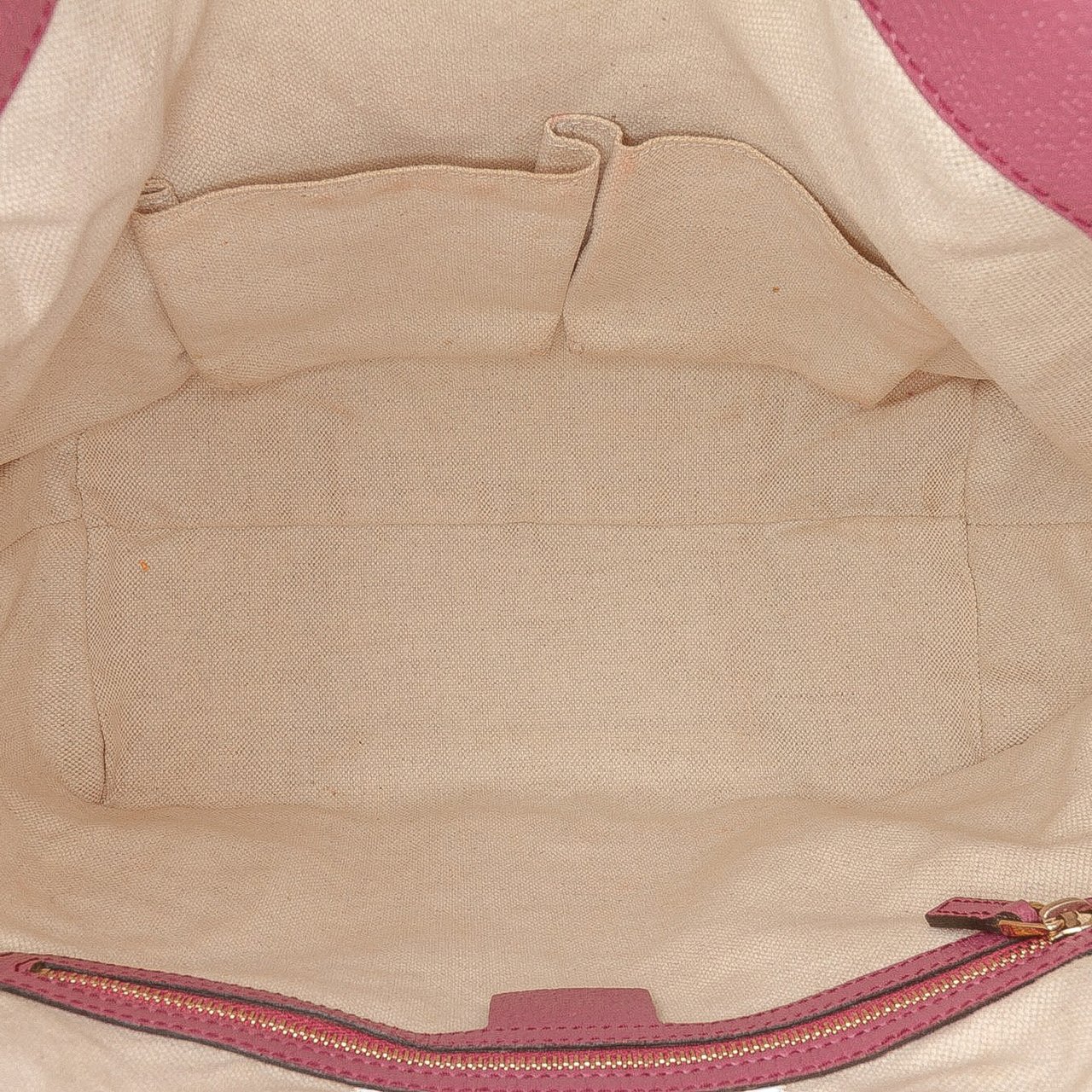 Gucci Medium GG Canvas Bree Satchel Bruin