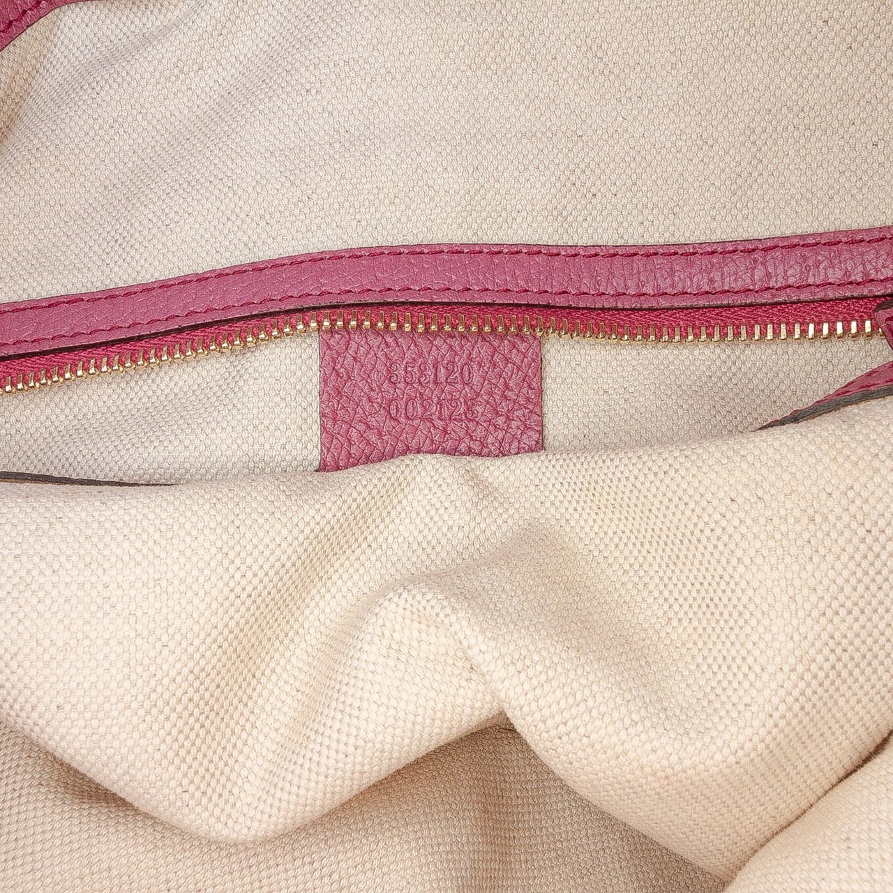 Gucci Medium GG Canvas Bree Satchel Bruin