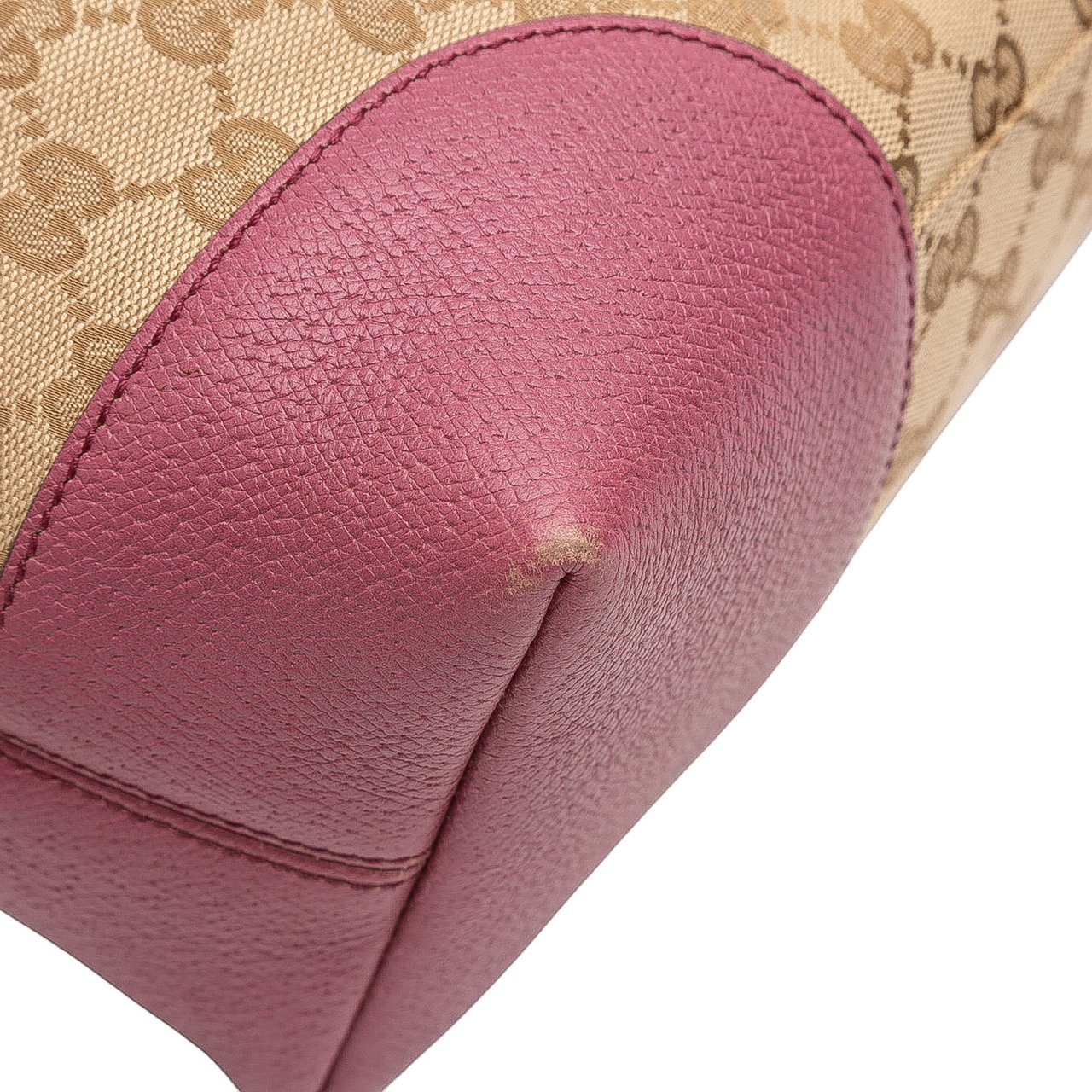 Gucci Medium GG Canvas Bree Satchel Bruin