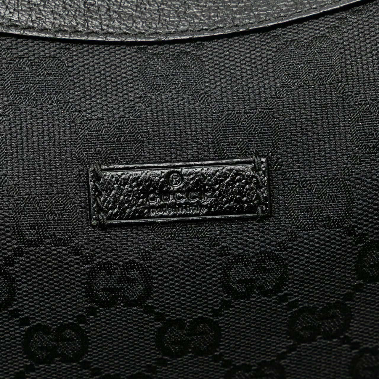 Gucci GG Canvas Crossbody Zwart