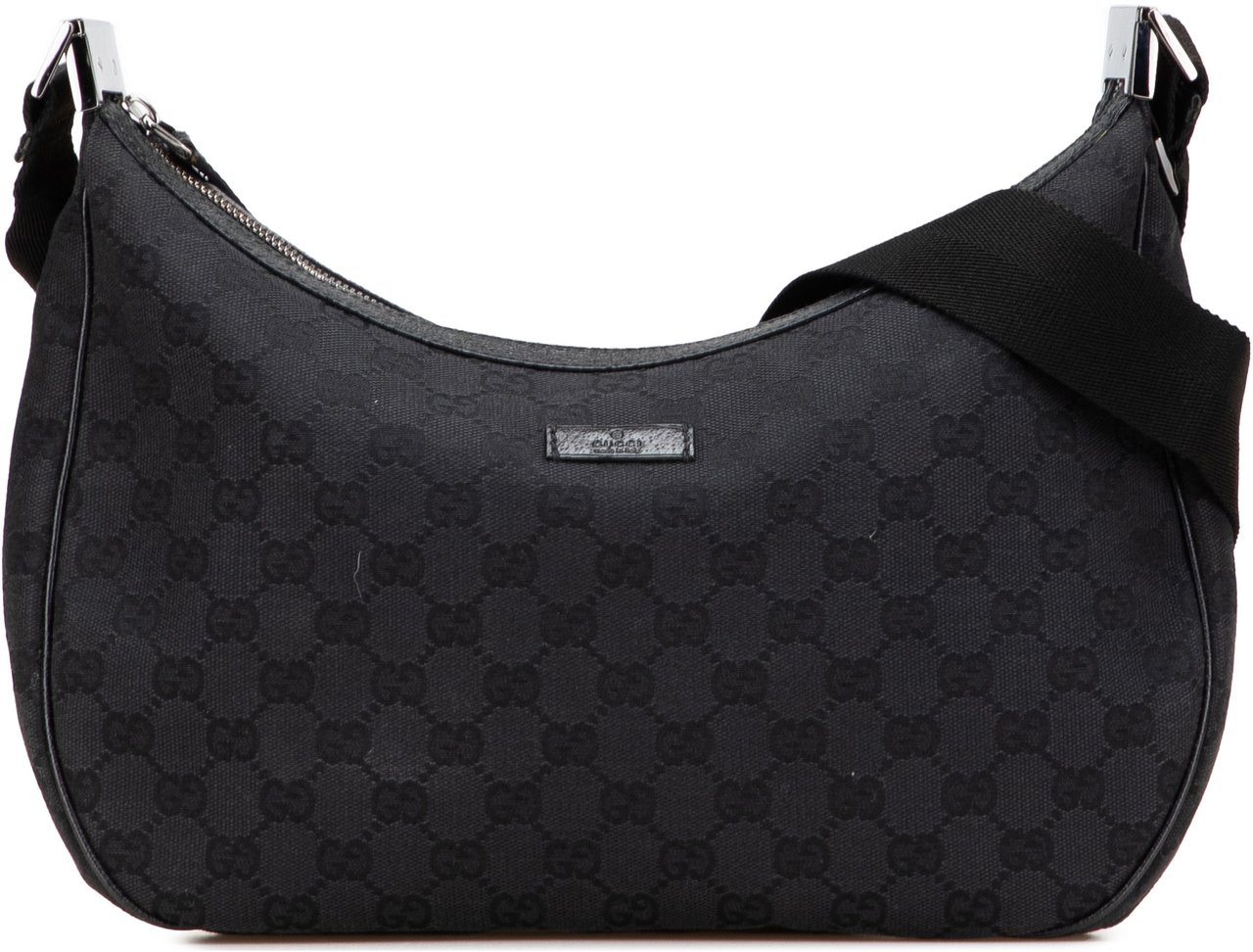 Gucci GG Canvas Crossbody Zwart