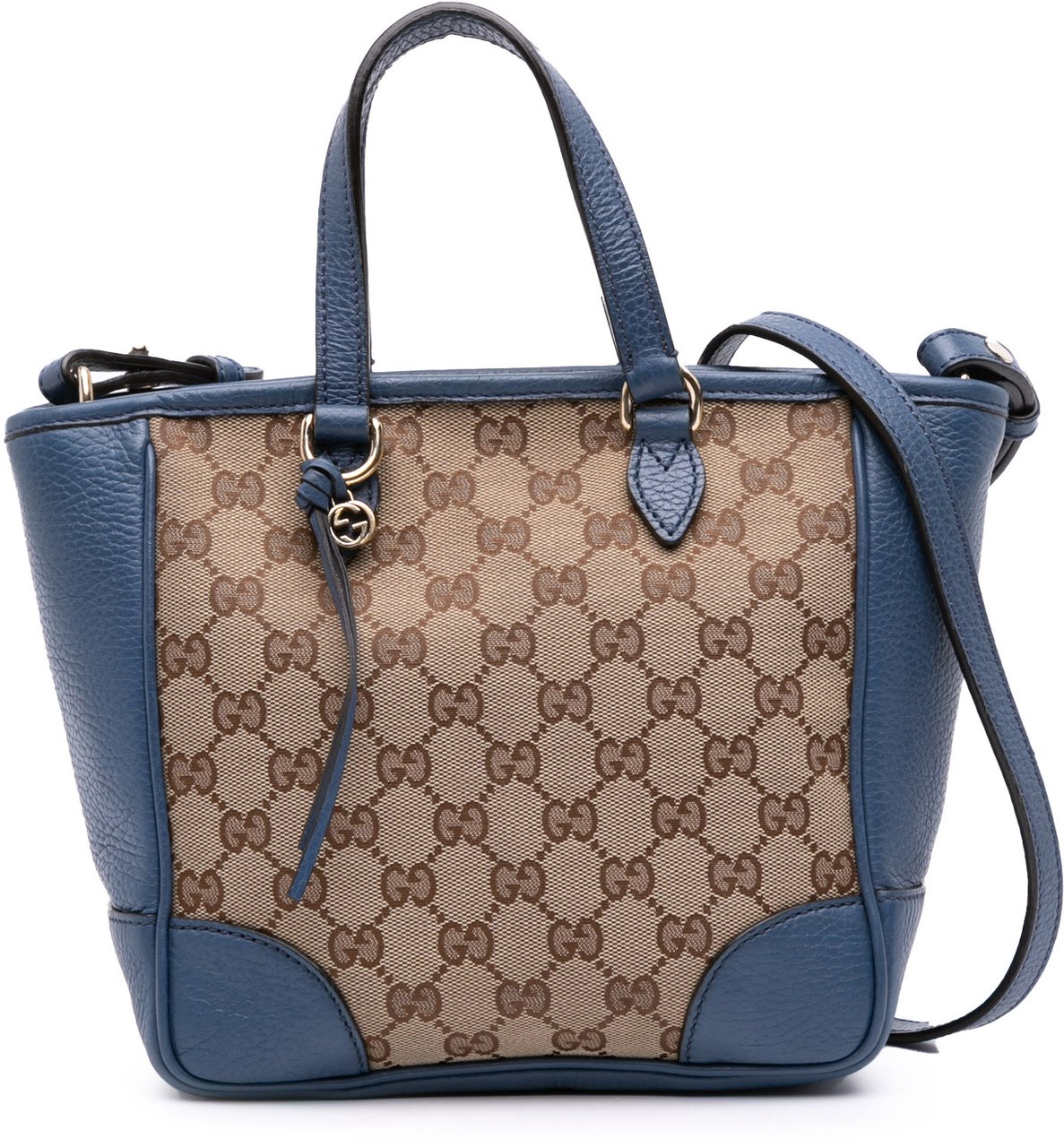 Gucci Small GG Canvas Bree Satchel Bruin