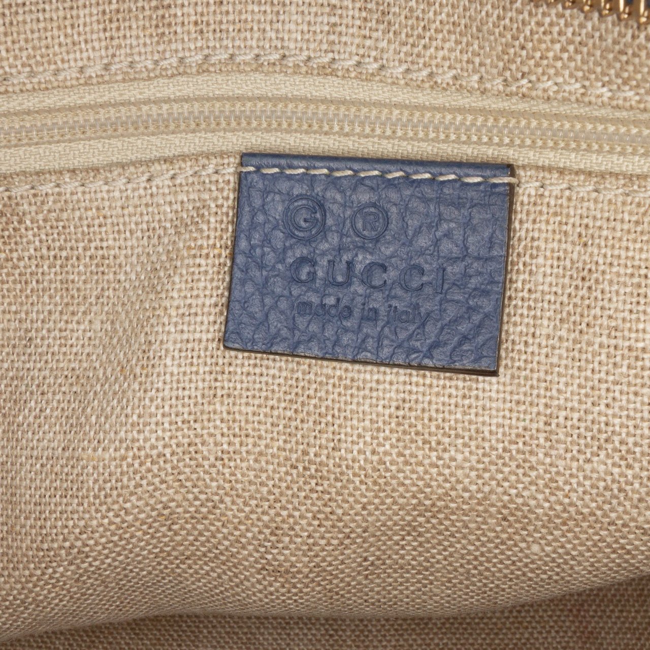 Gucci Small GG Canvas Bree Satchel Bruin