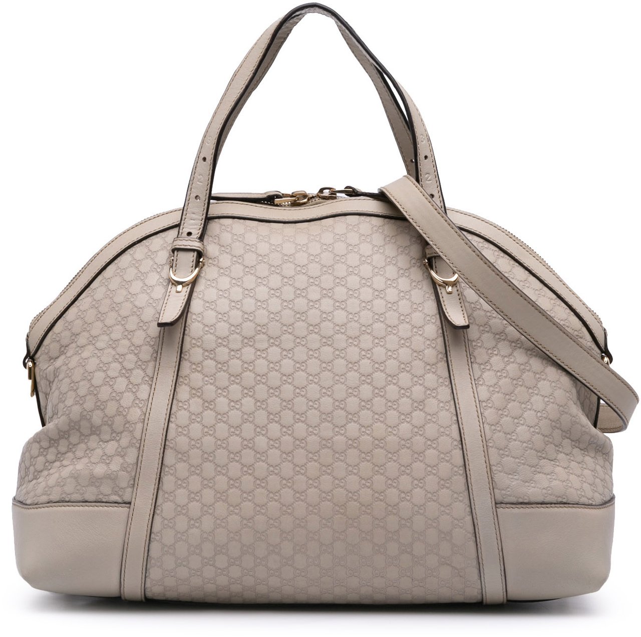 Gucci Large Microguccissima Nice Dome Satchel Wit