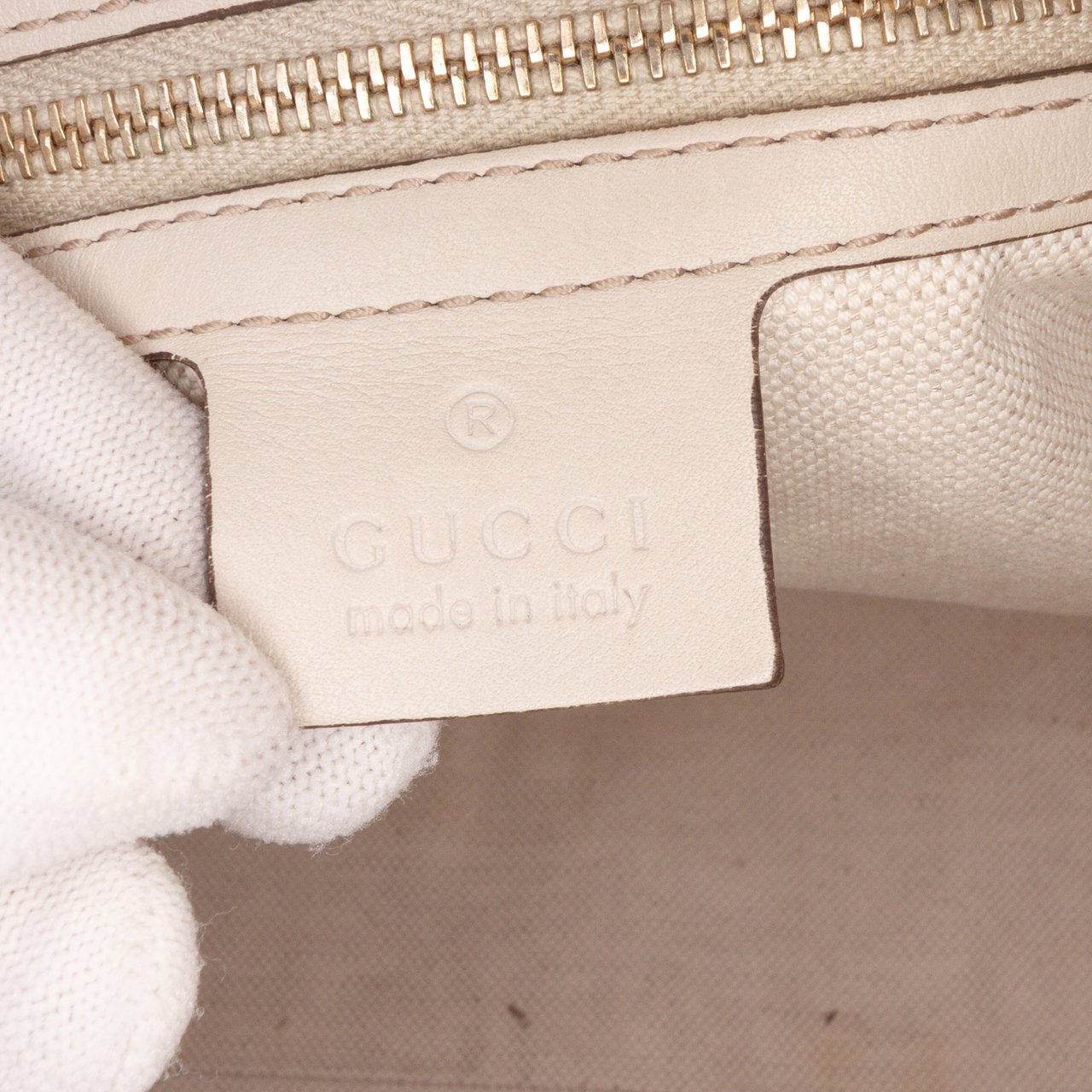 Gucci Large Microguccissima Nice Dome Satchel Wit