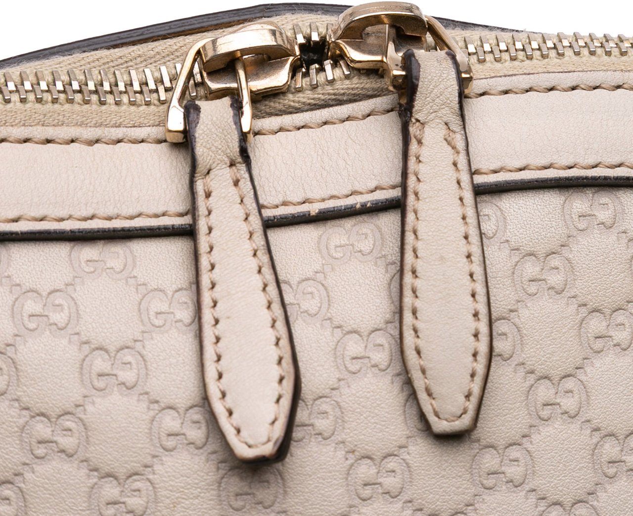 Gucci Large Microguccissima Nice Dome Satchel Wit