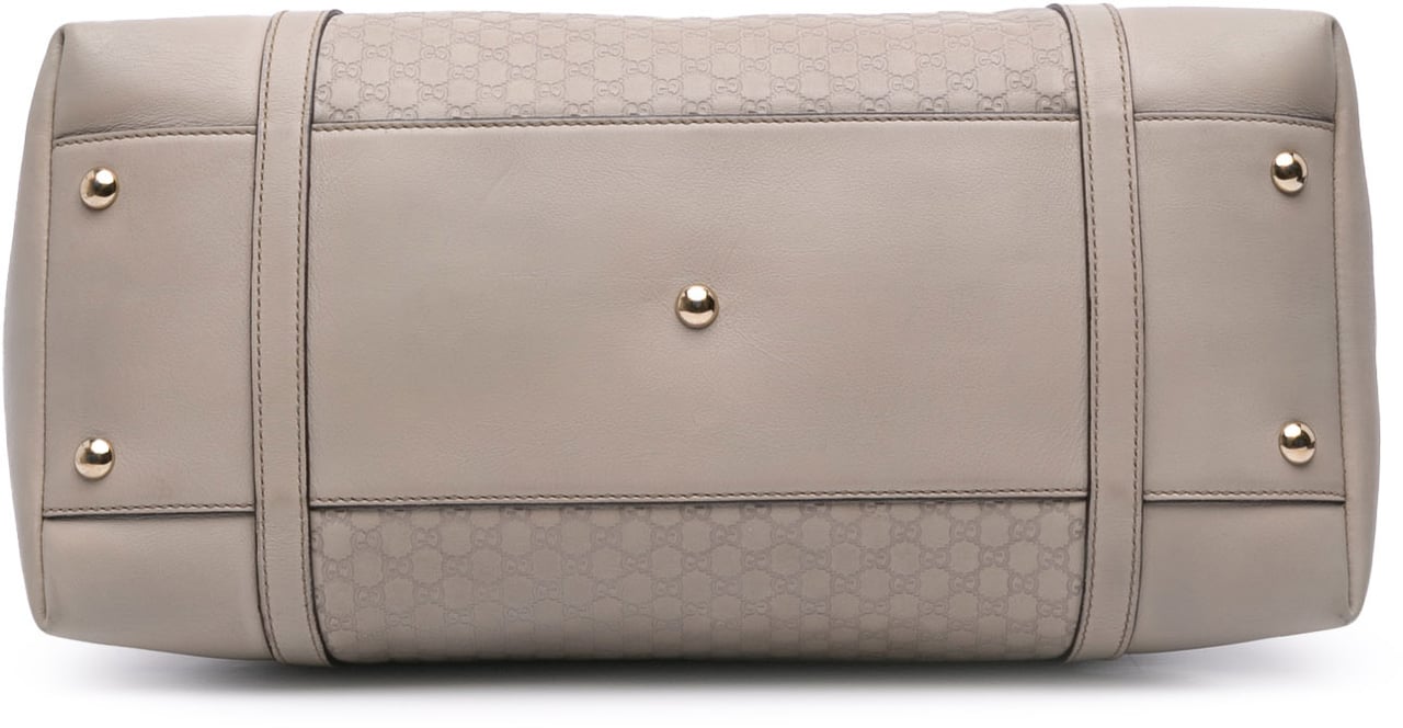 Gucci Large Microguccissima Nice Dome Satchel Wit