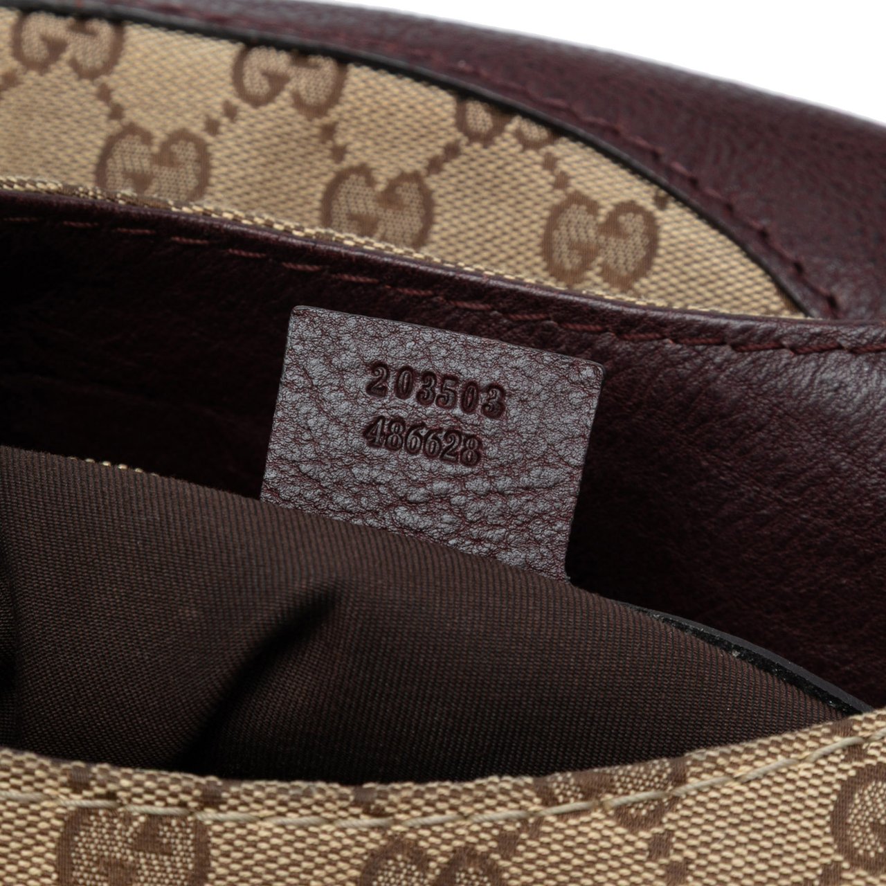 Gucci GG Canvas Charlotte Crossbody Bruin