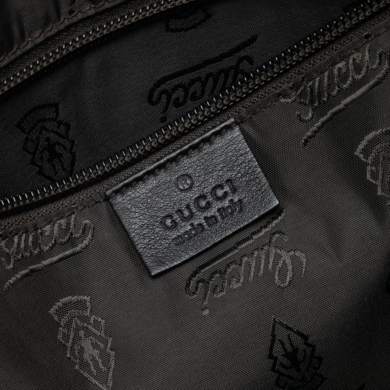 Gucci Guccissima Business Bag Bruin