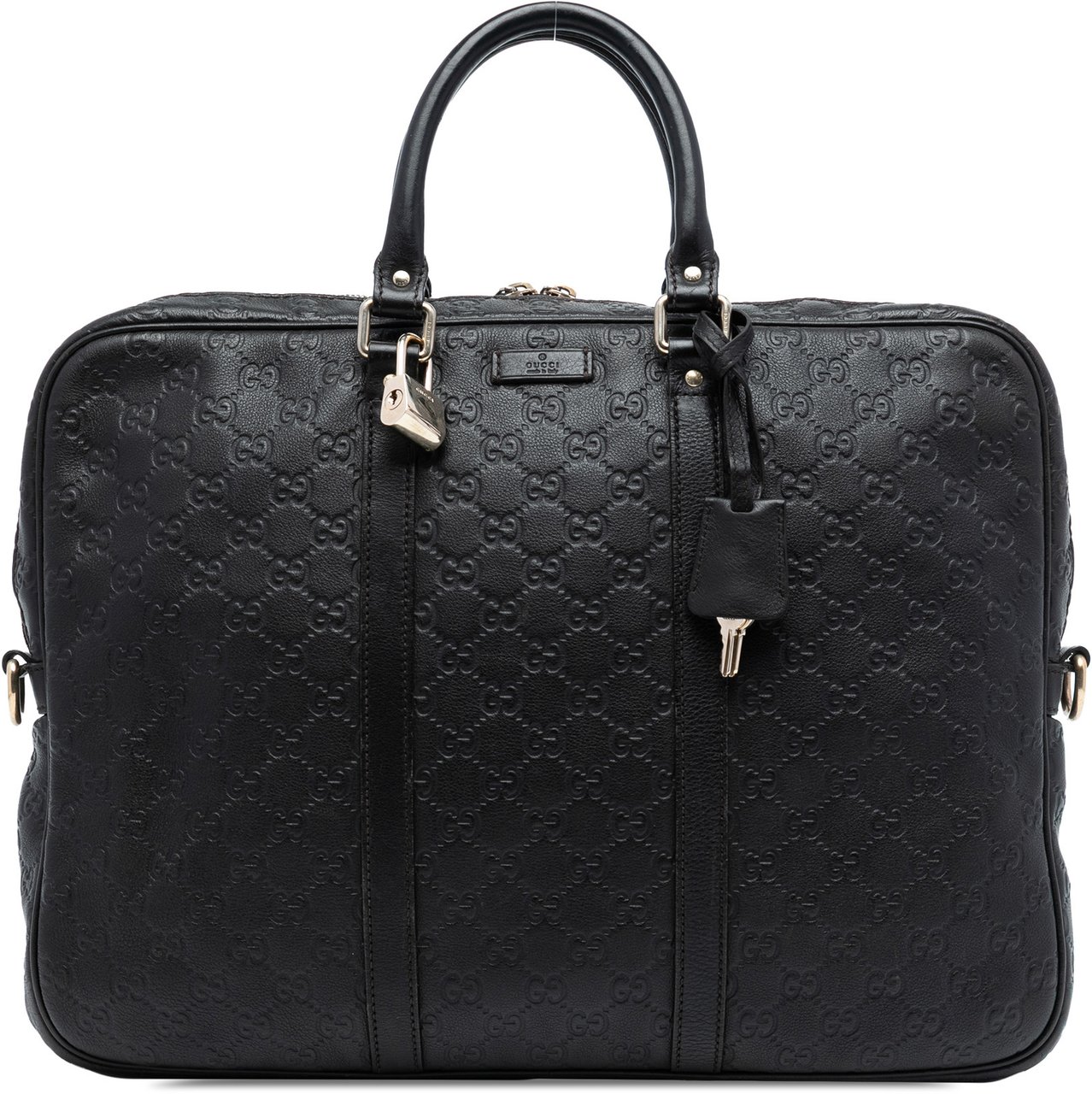 Gucci Guccissima Business Bag Bruin