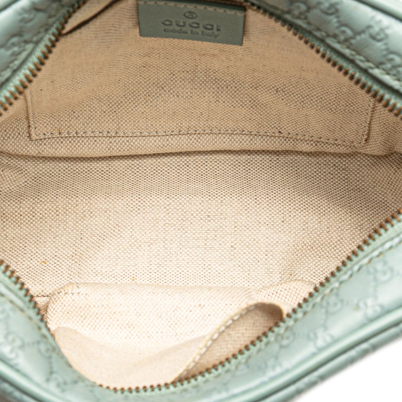 Gucci Microguccissima Sunshine Disco Camera Bag Blauw