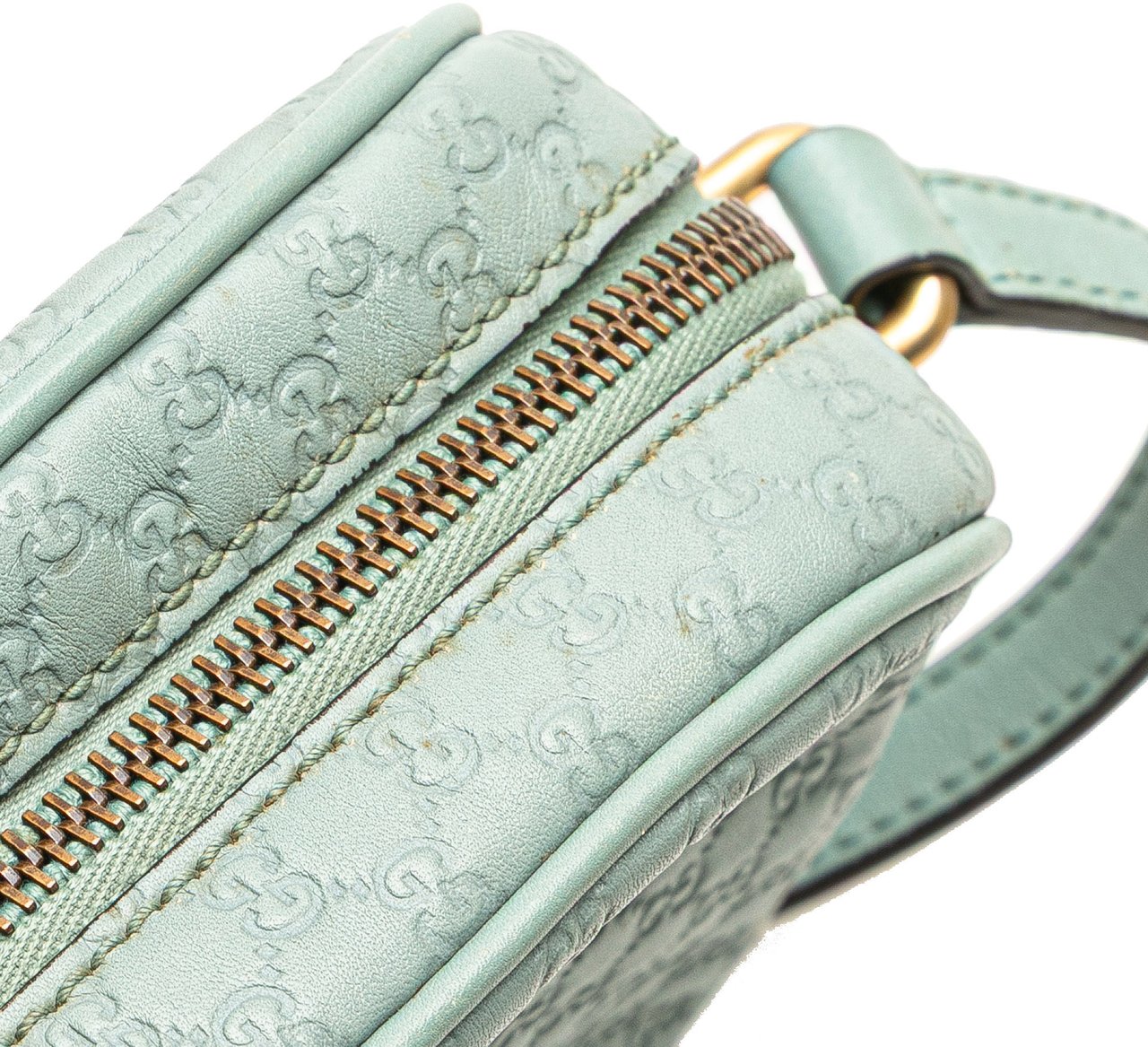 Gucci Microguccissima Sunshine Disco Camera Bag Blauw