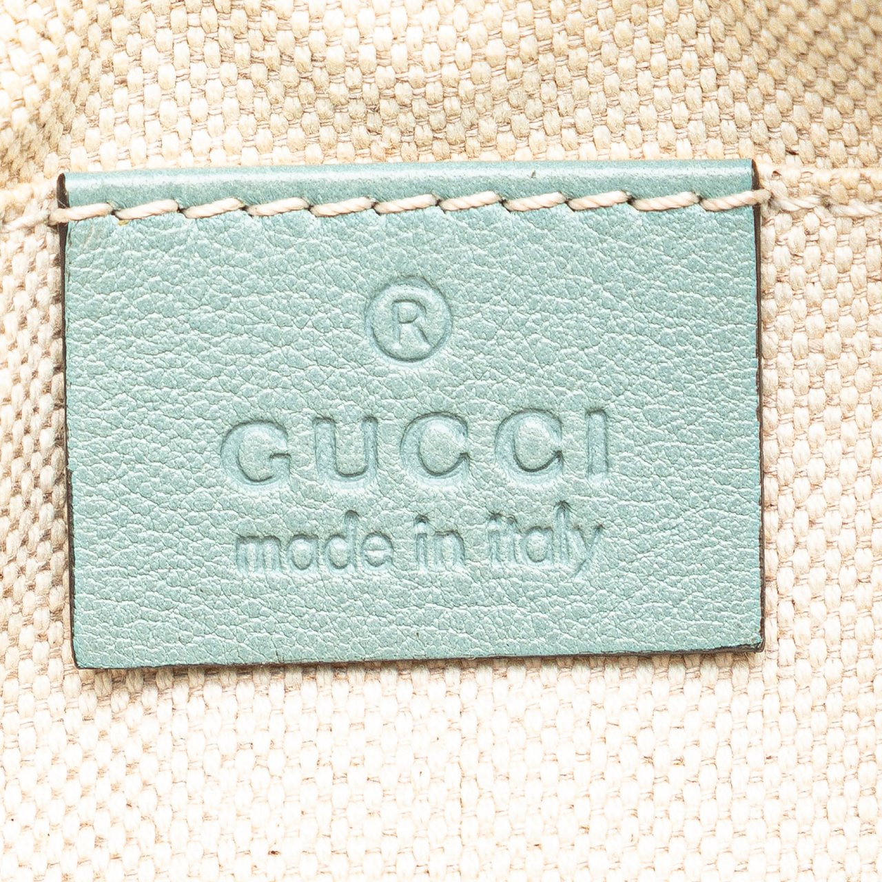 Gucci Microguccissima Sunshine Disco Camera Bag Blauw