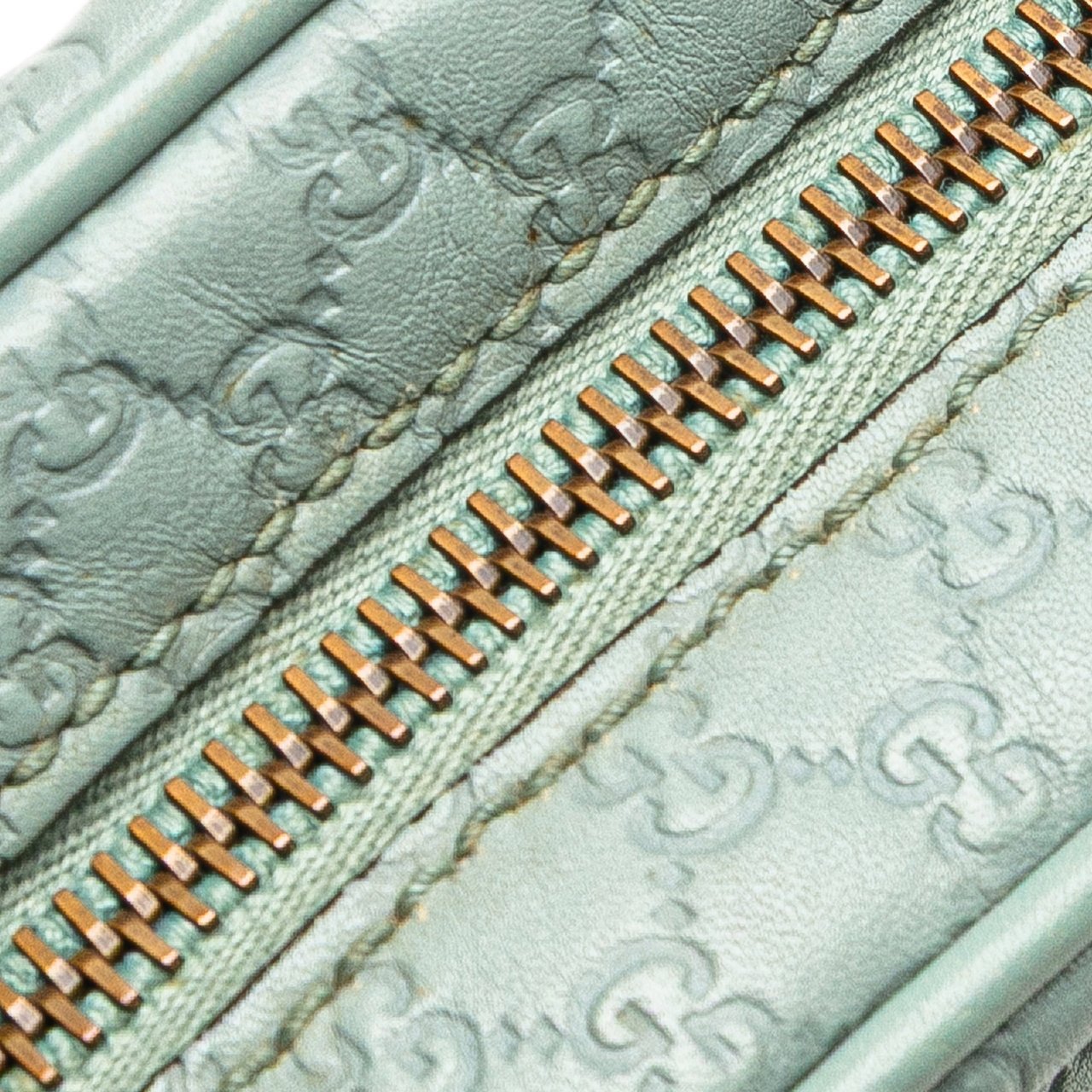 Gucci Microguccissima Sunshine Disco Camera Bag Blauw