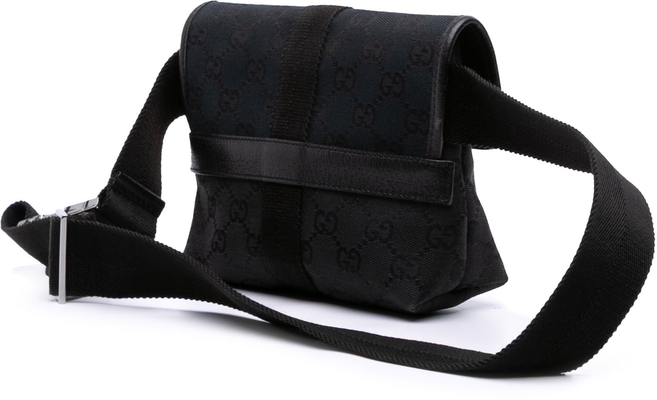 Gucci GG Canvas Belt Bag Zwart