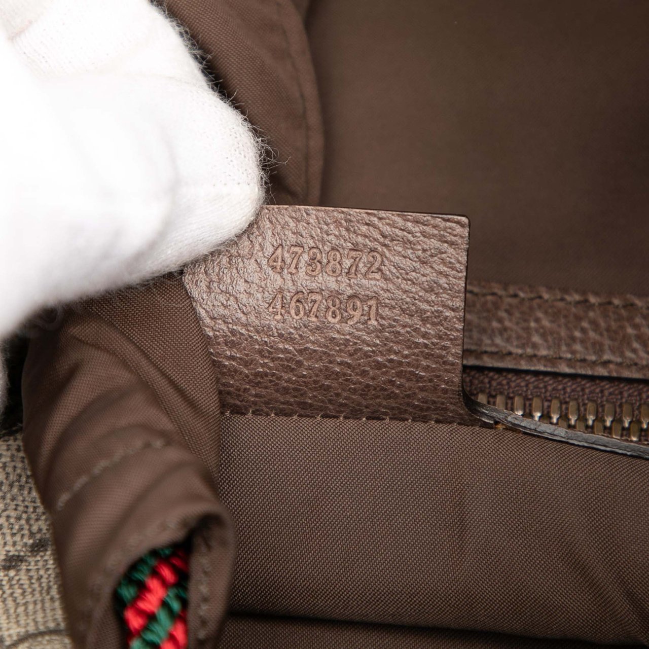 Gucci GG Supreme Animalier Backpack Bruin