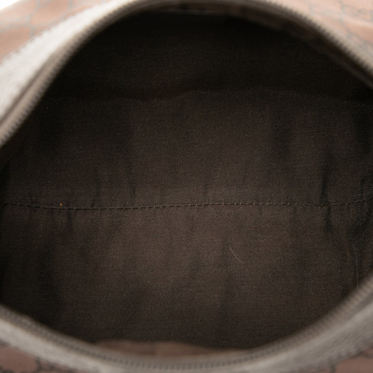 Gucci GG Canvas Abbey D Ring Shoulder Bag Bruin