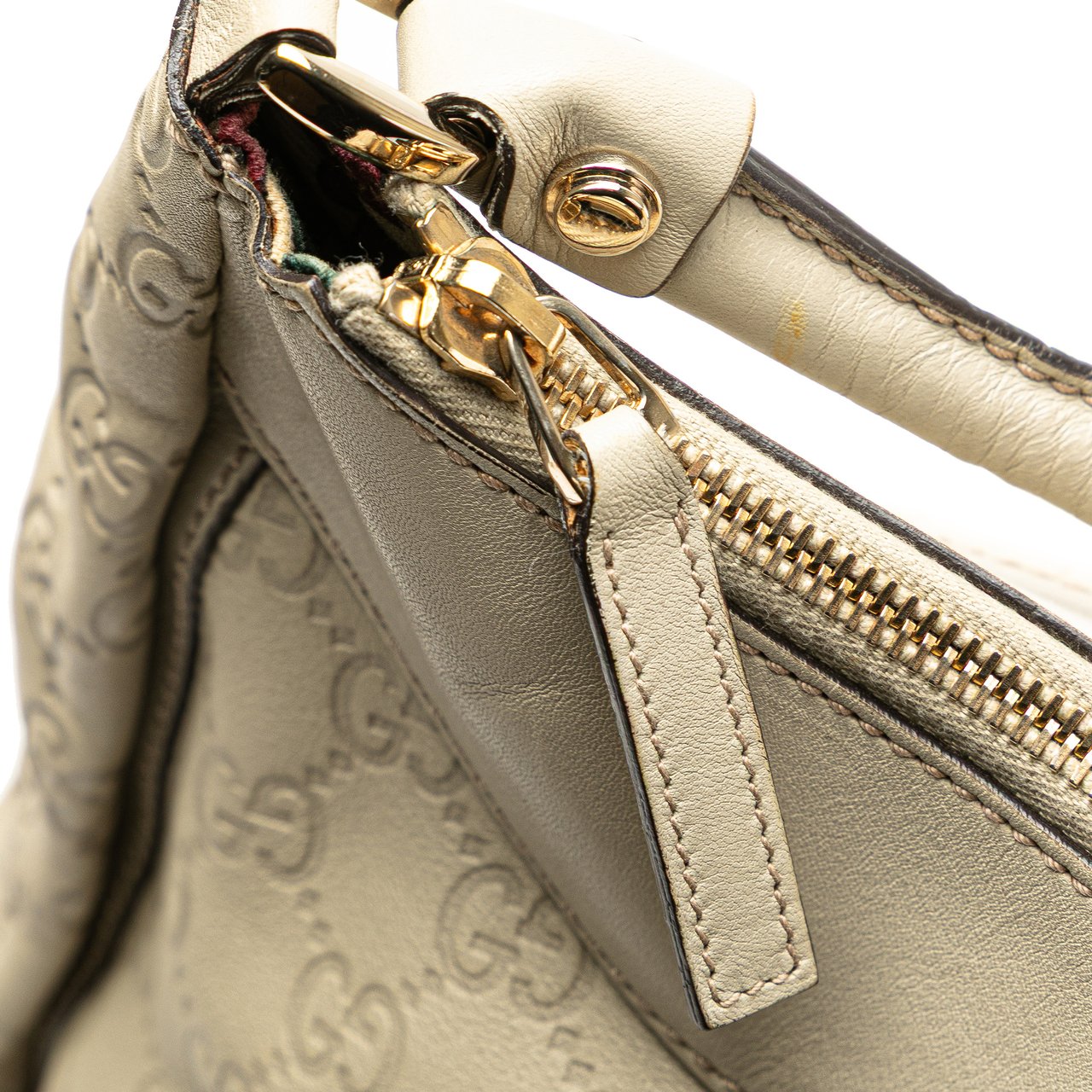 Gucci Guccissima Abbey D Ring Shoulder Bag Wit