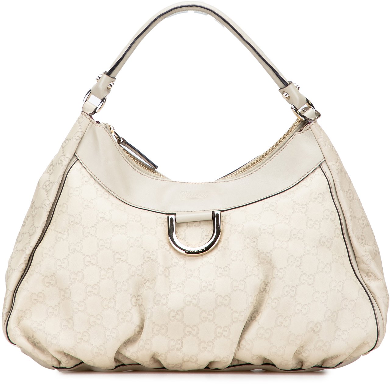 Gucci Guccissima Abbey D Ring Shoulder Bag Wit