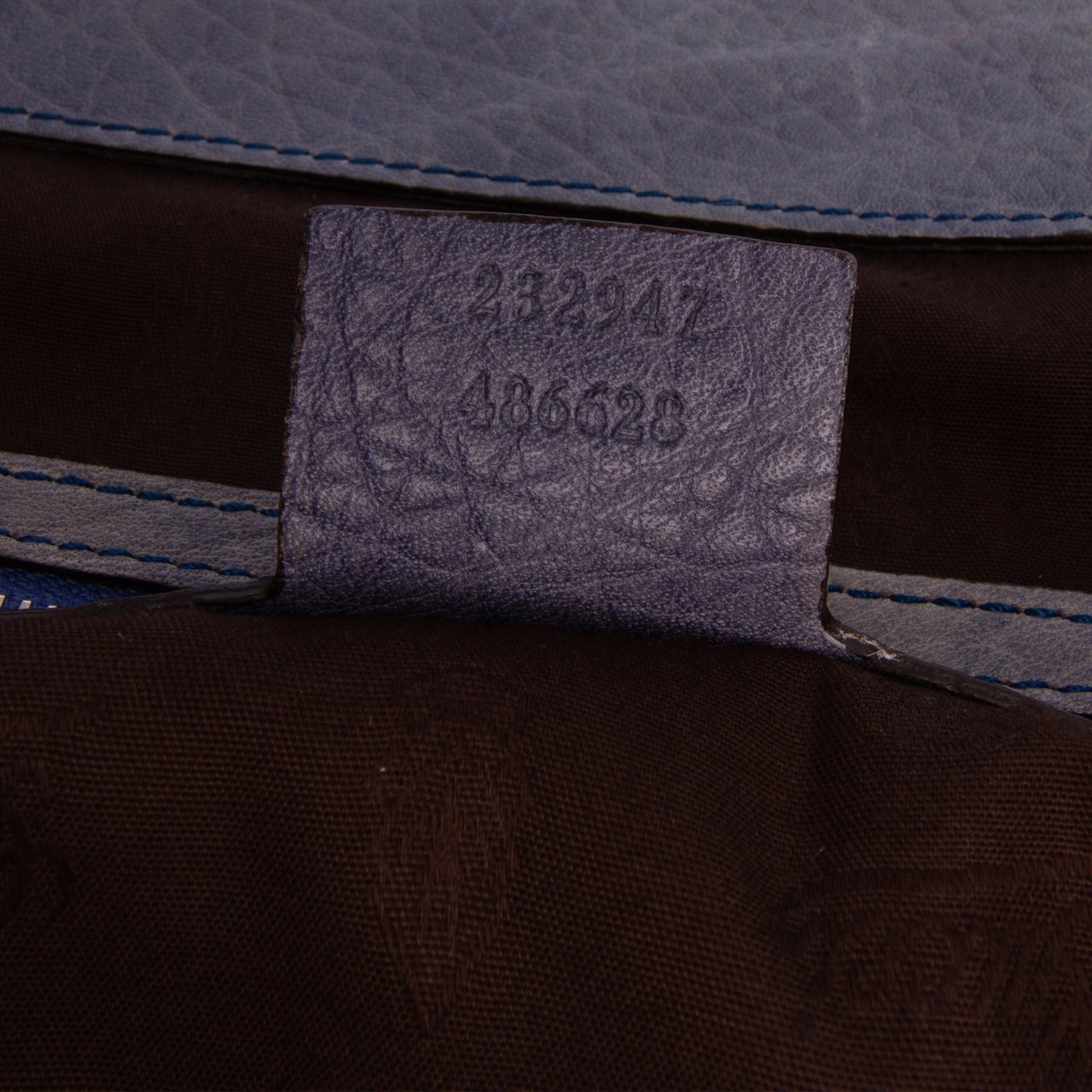 Gucci GG Canvas Bamboo Libeccio Tote Bruin