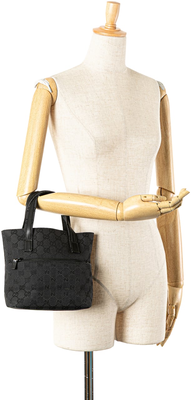 Gucci GG Canvas Handbag Zwart