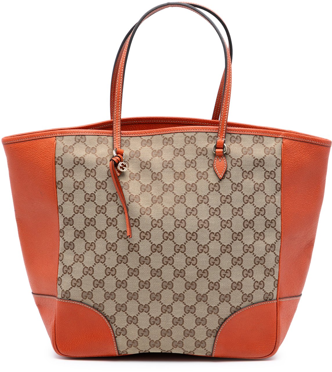 Gucci GG Canvas Bree Tote Bruin