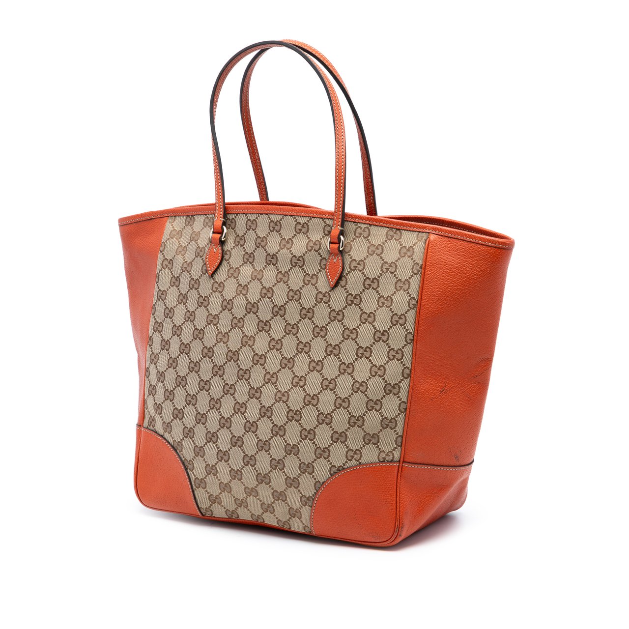Gucci GG Canvas Bree Tote Bruin