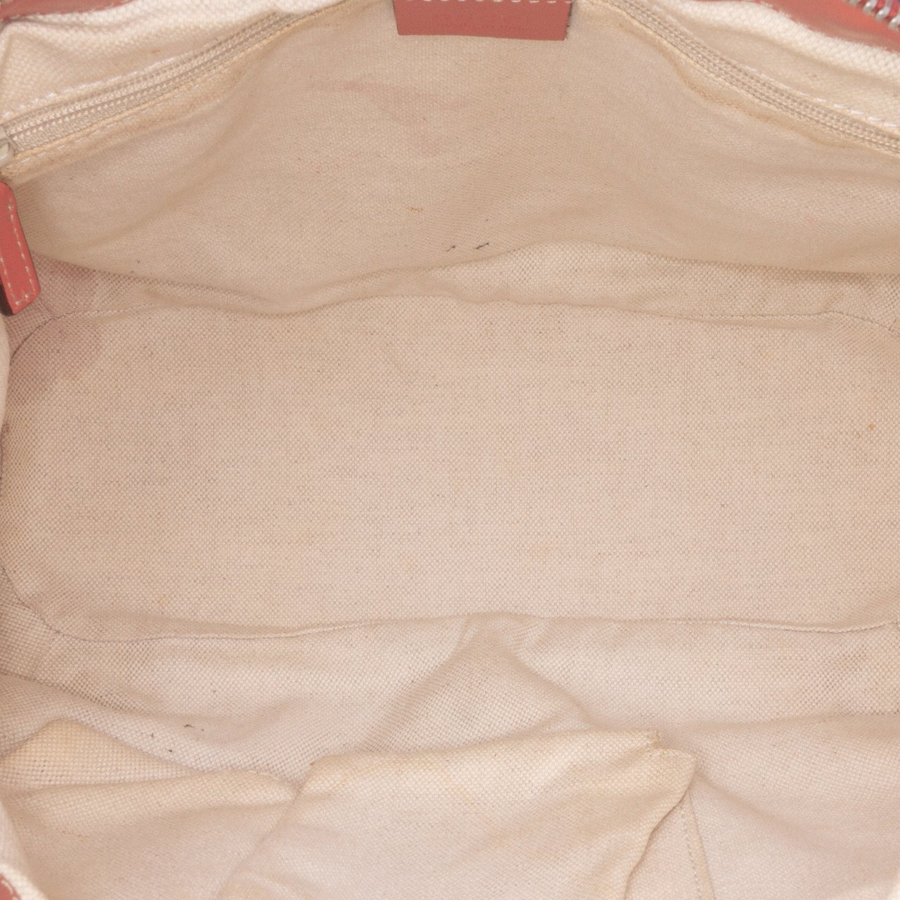 Gucci Diamante Canvas Sukey Satchel Bruin
