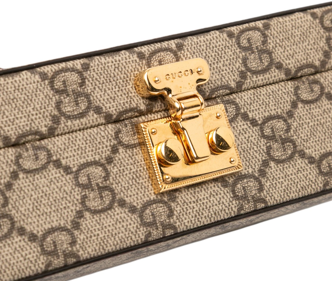 Gucci GG Supreme Interlocking G Crossbody Bruin