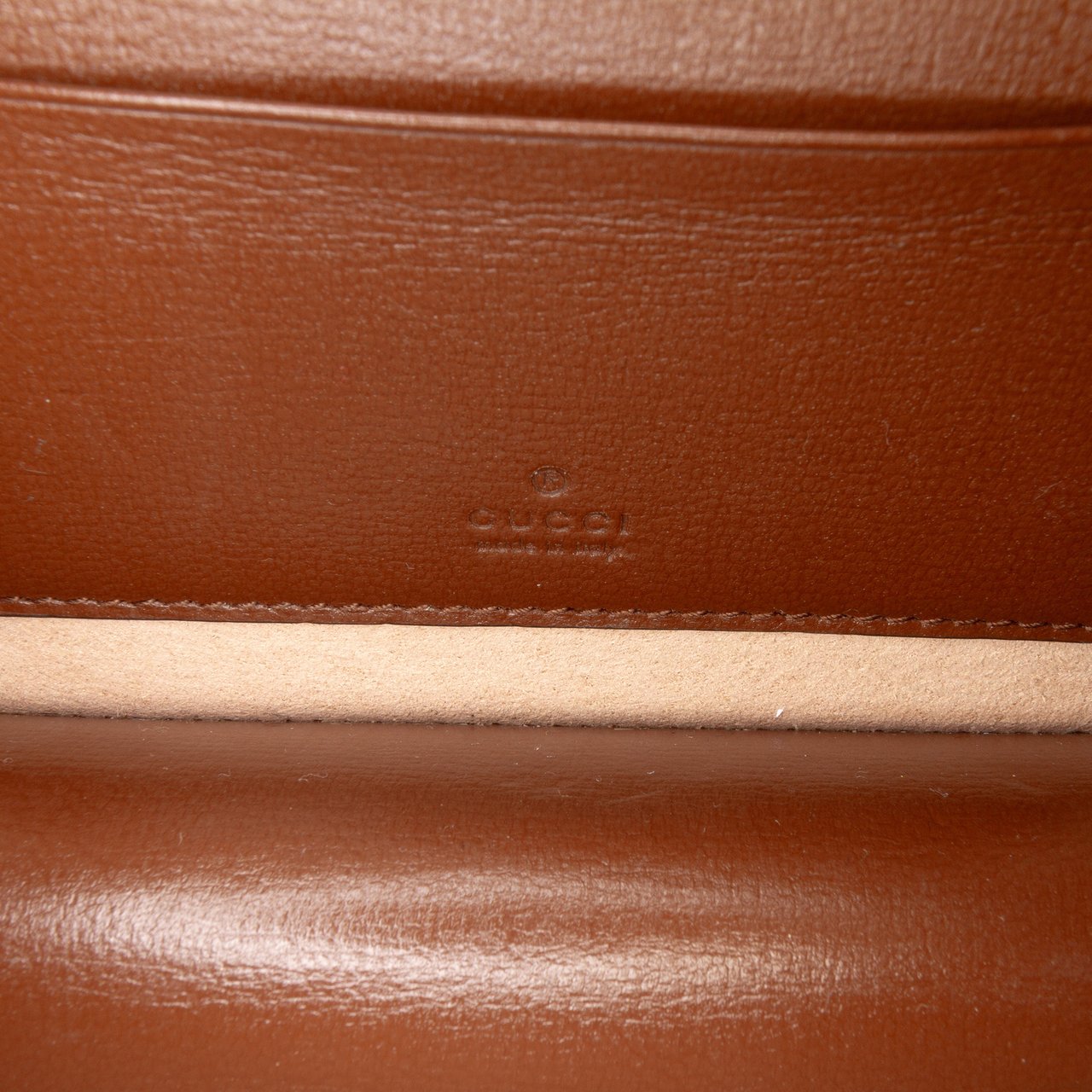 Gucci GG Supreme Interlocking G Crossbody Bruin