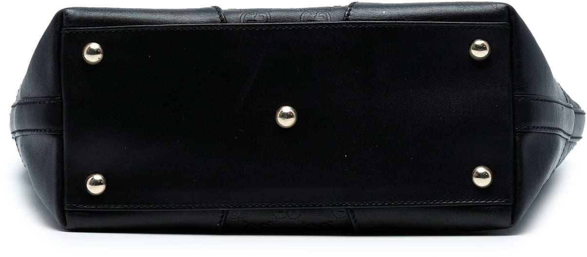 Gucci Guccissima Punch Tote Zwart