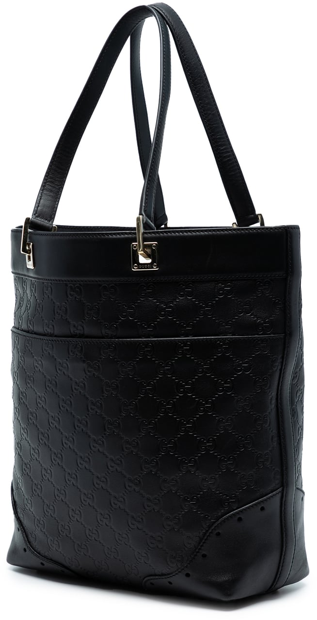 Gucci Guccissima Punch Tote Zwart