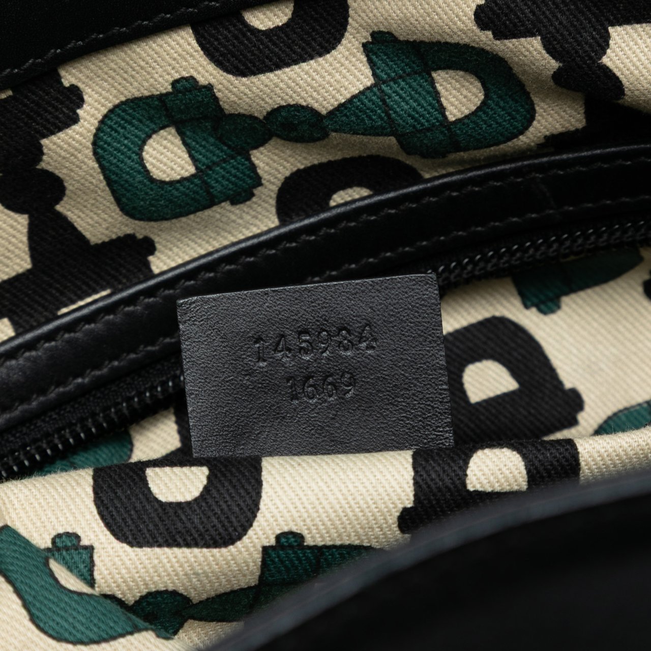 Gucci Guccissima Punch Tote Zwart